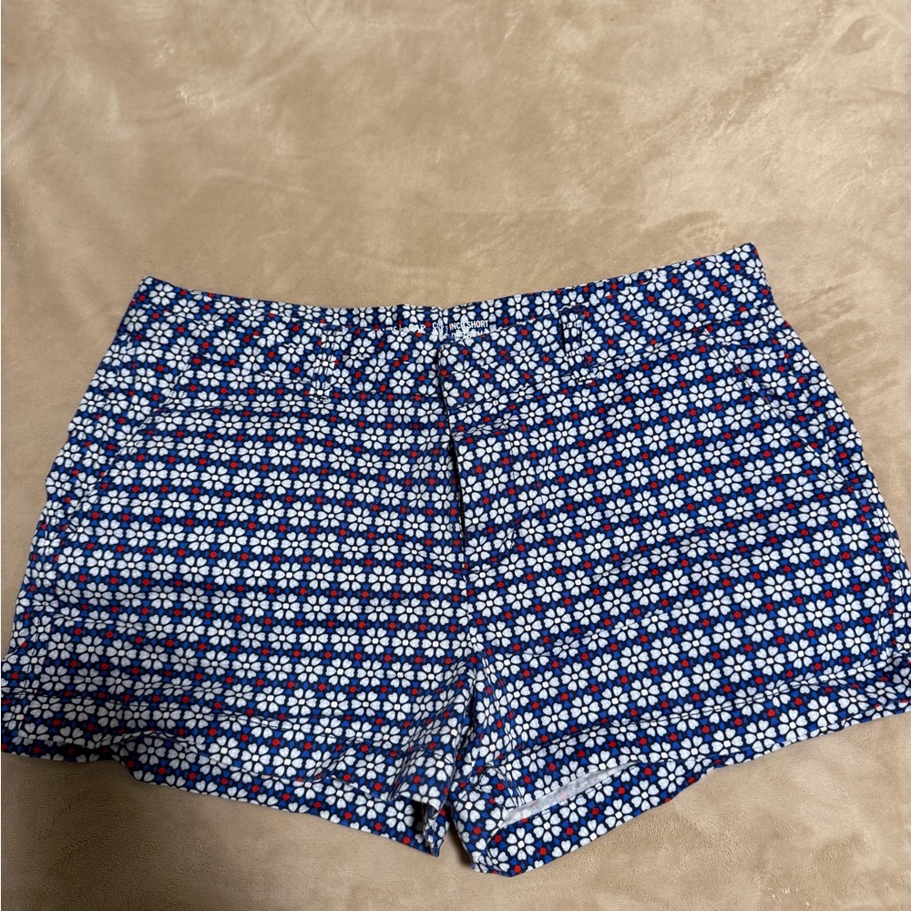 GAP  Floral Patterned Khakis Shorts